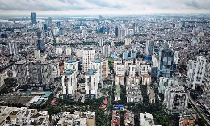 Thị trường bất động sản Hà Nội. Ảnh: Giang Huy.
