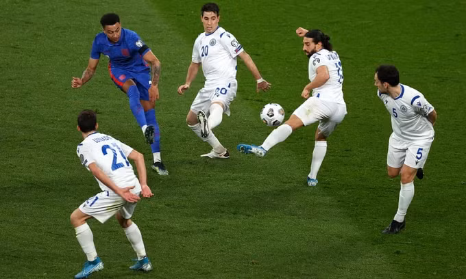 Lingard góp một kiến tạo tối 25/3. Ảnh: The FA.
