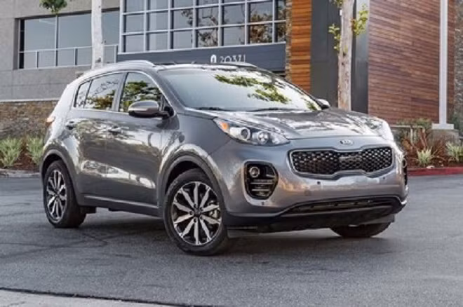 Xe thể thao đa dụng KIA Sportage. (Ảnh: BNEWS/TTXVN)