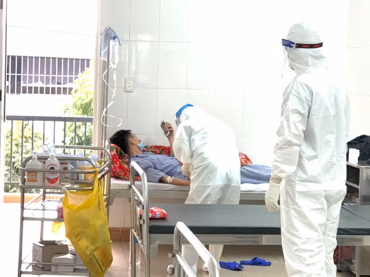Hiện, tại Bệnh viện số 2, chỉ còn 7 bệnh nhân có kết quả xét nghiệm dương tính. 