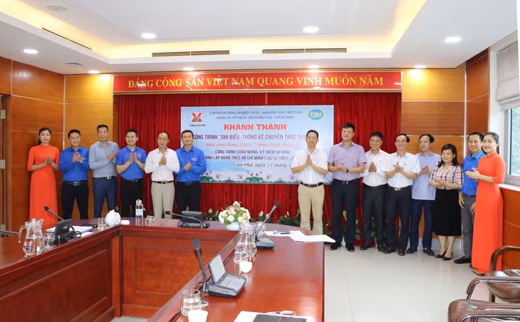 Đoàn Thanh niên Công ty CP Than Đèo Nai khánh thành Công trình: Ghi biểu, thống kê chuyến trực tuyến trên Google Sheets.
