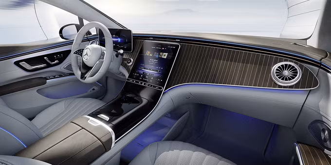 Tuỳ chọn nội thất giống S-class hiện tại. Ảnh: Mercedes