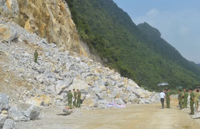 Hiện trường vụ tai nạn. Ảnh: NDĐT