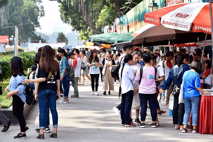 Hội sách Mùa thu 2018 kéo dài từ ngày 22/8 đến 26/8. Ảnh:VGP/Nhật Bắc.