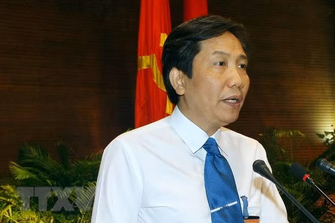 Thứ trưởng Bộ Nội vụ Trần Anh Tuấn. (Ảnh: Phạm Kiên/TTXVN)