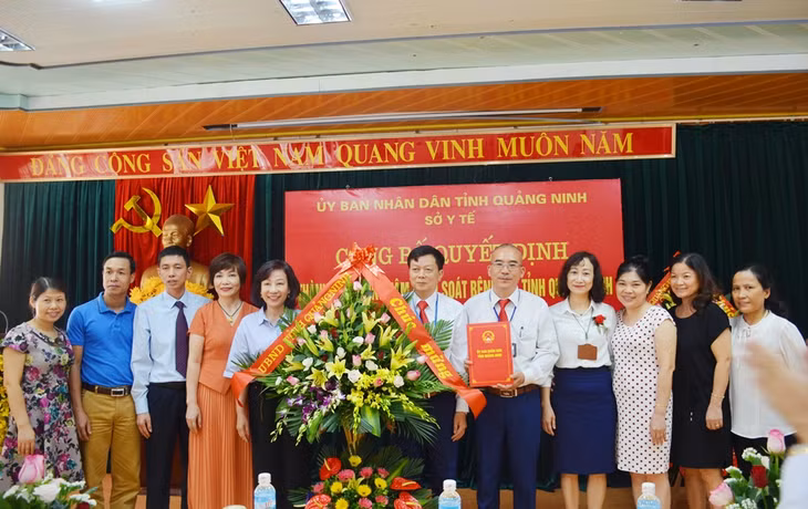 Sở Y tế tổ chức lễ công bố quyết định thành lập Trung tâm Kiểm soát bệnh tật tỉnh Quảng Ninh