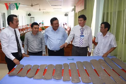 Đàn đá Lộc Hòa trên 3.000 năm được công nhận là Bảo vật quốc gia.
