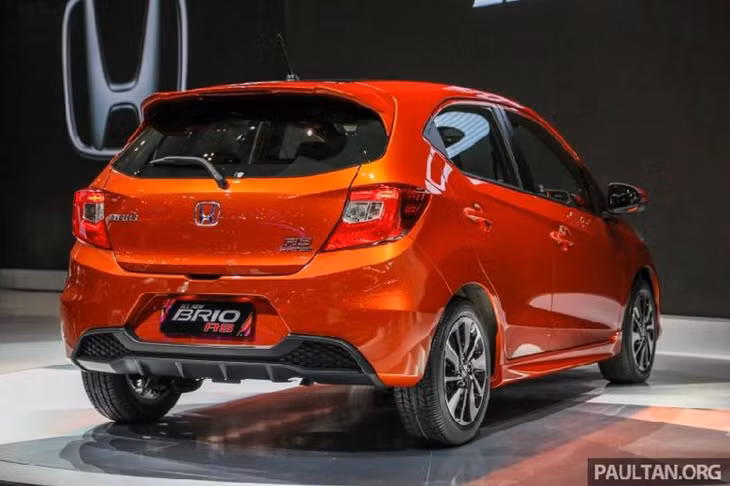 Honda Brio hấp dẫn người tiêu dùng với ngoại hình trông thể thao hơn.