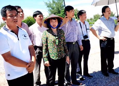 Đồng chí Vũ Thị Thu Thủy, Phó Chủ tịch UBND tỉnh