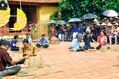 Thi đan ngư cụ, một nghề truyền thống của làng Hưng Học, phường Nam Hoà.