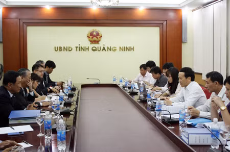 UBND tỉnh làm việc với Công ty TNHH Joinus 