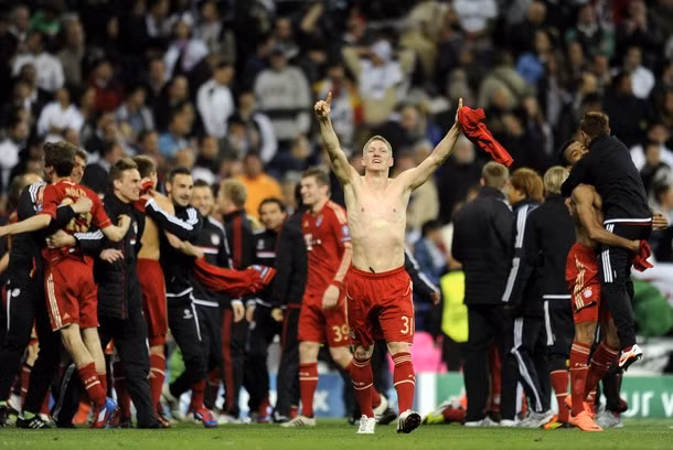 Bayern Munich ăn mừng chiến thắng - Ảnh: Getty