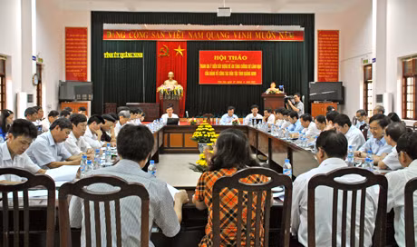 Quang cảnh hội thảo