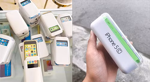 iPhone 5c mới về Việt Nam trông như mới, nhưng không rõ xuất xứ.