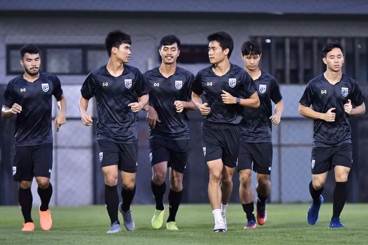 U23 Thái Lan gặp nhiều khó khăn trước trận đấu với Iraq. (Ảnh: SMM Sports).