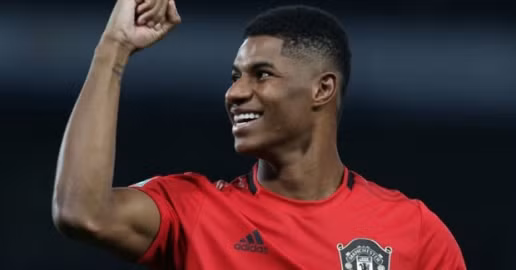 Trung phong Marcus Rashford