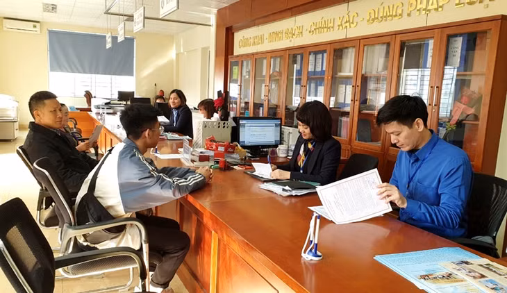 Không khí làm việc ngày đầu năm tại bộ phận 
