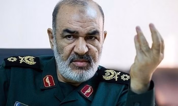 Tân Tư lệnh IRGC Hossein Salami. Ảnh: Twitter.