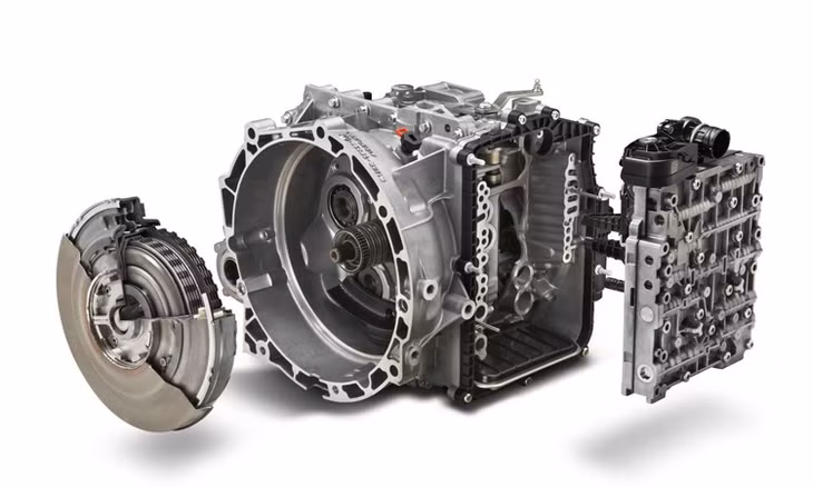 Hộp số ly hợp kép của xe Ford. Ảnh: Ford