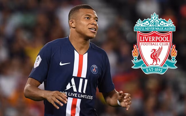 Kylian Mbappe được cho sẽ gia nhập Liverpool nếu nhà vô địch C1 đáp ứng được lương của anh và khoản phí PSG yêu cầu