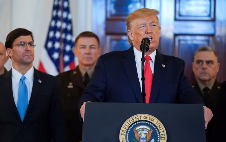 Tổng thống Mỹ Donald Trump. Ảnh: Reuters