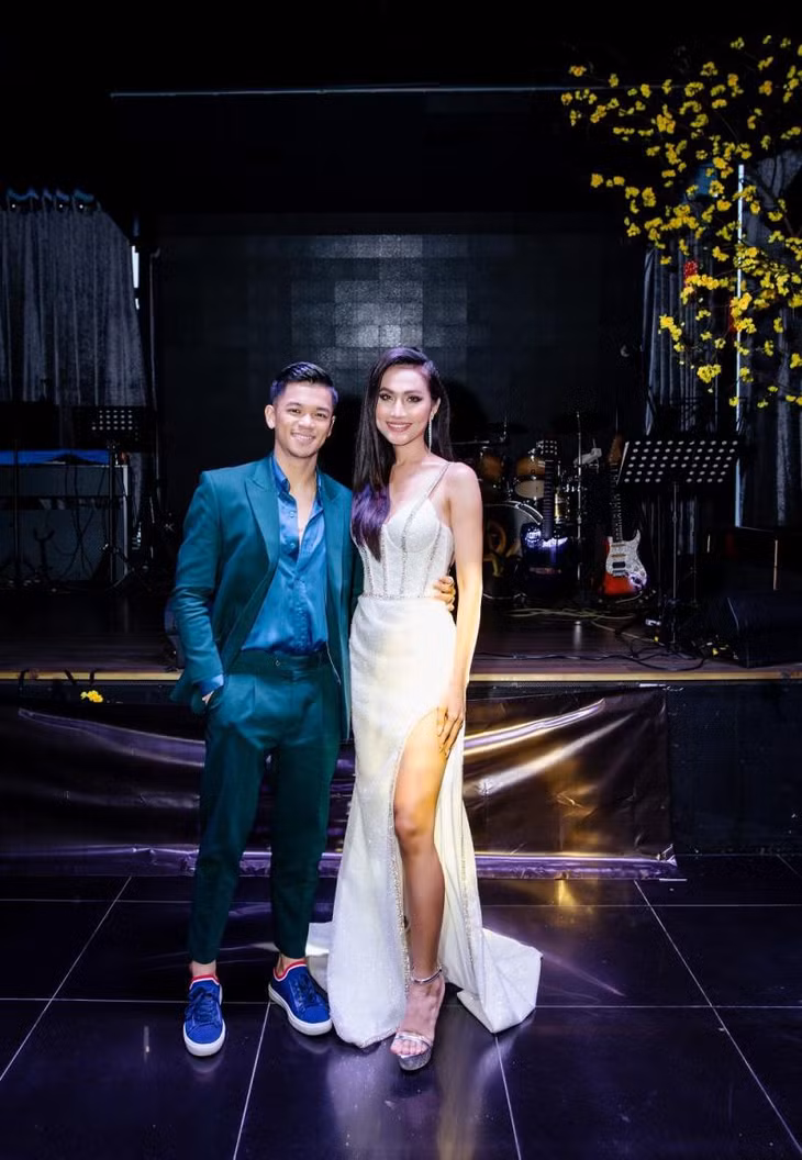 Trọng Hiếu và Hoài Sa.