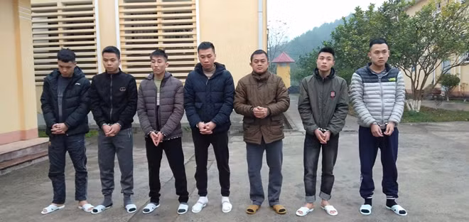 Bắt tạm giam 7 đối tượng.