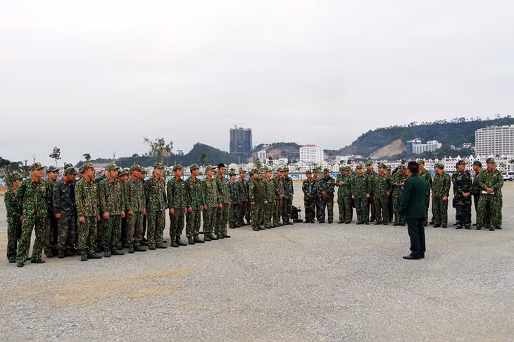 Các đồng chí cán bộ tham gia tập huấn.