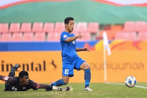 Abdixolikov bỏ lỡ cơ hội ngon ăn cho U23 Uzbekistan.