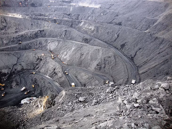 Một góc moong Cọc Sáu đầu năm 2020.