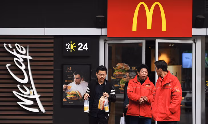 Một cửa hàng McDonalds ở Bắc Kinh. Ảnh: AFP.