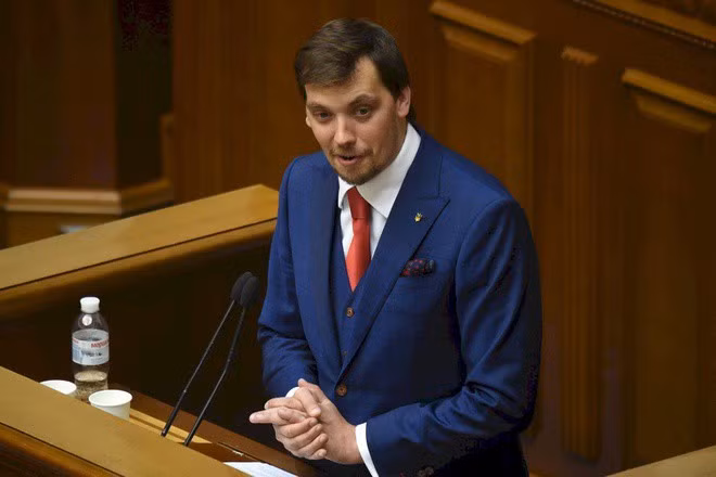 Ông Oleksiy Goncharuk trở thành Thủ tướng Ukraine vào tháng 8/2019. Ảnh: AFP.