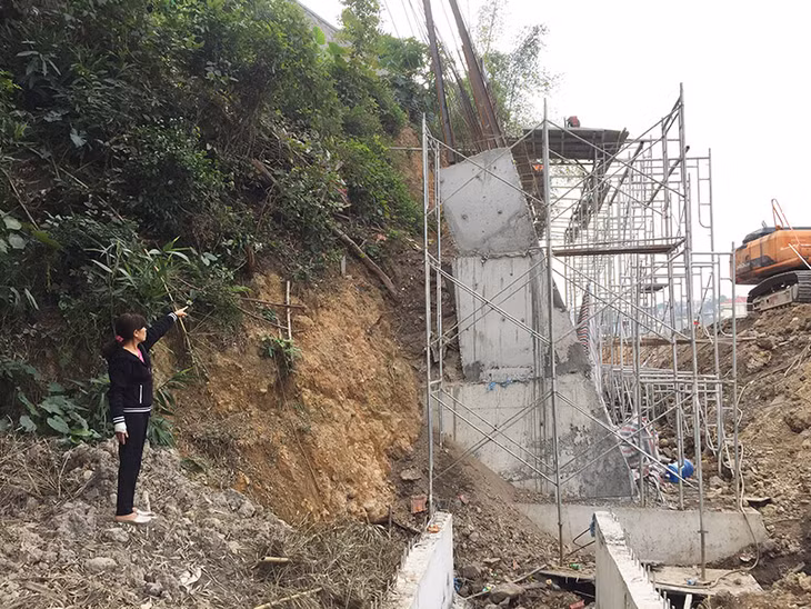 Công ty Từ Liêm trong quá trình thi công đã san gạt vào đất của gia đình bà Mơ là đúng thực tế nhưng cũng đã hoàn trả mặt bằng đúng ranh giới dự án.