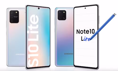 Galaxy S10 Lite và Note 10 Lite có cấu hình cùng mức giá bán tốt.