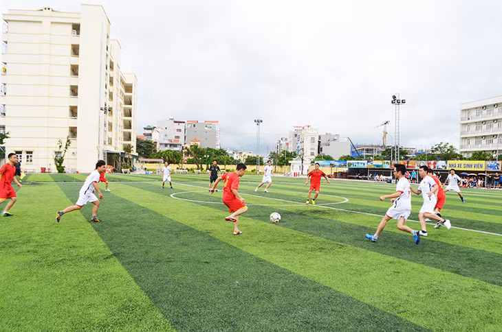 Giao lưu thể thao giữa các đơn vị trong khối
