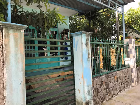 Ngôi nhà thuê nơi xảy ra vụ việc