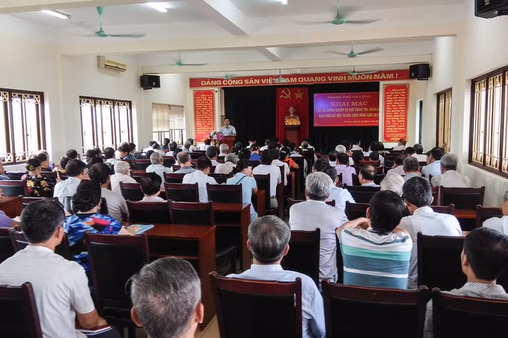 Quang cảnh lớp tập huấn bồi dưỡng.
