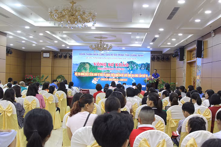 Quang cảnh hội thi.