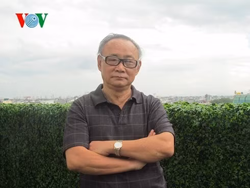 Nhà văn, nhà phê bình lý luận sân khấu Ngô Thảo. Ảnh: Phương Thúy.