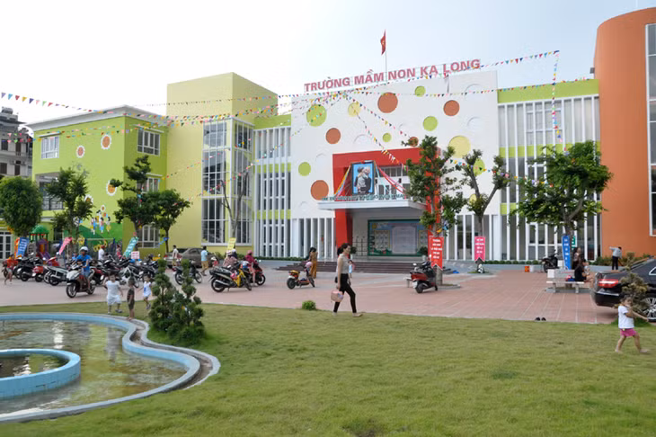 Trường mầm non Ka Long, TP Móng Cái được đầu tư theo hình thức đối tác công tư.