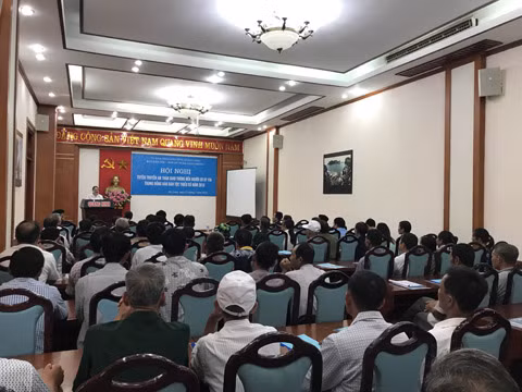 Quang cảnh buổi tập huấn 