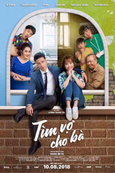 Trong vô vàn phim khởi chiếu ra rạp, Tìm vợ cho bà là bộ phim Việt Nam hiếm hoi được ra mắt trong tháng 8.