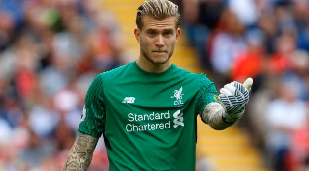  Karius mắc sal lầm ngay từ phút đầu.