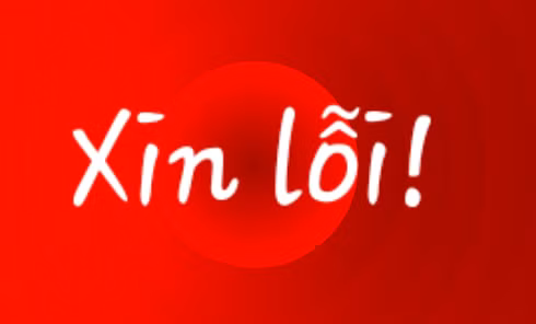 Trong nhiều chuyện rất nhỏ, nhiều người cũng rất tiết kiệm lời xin lỗi!