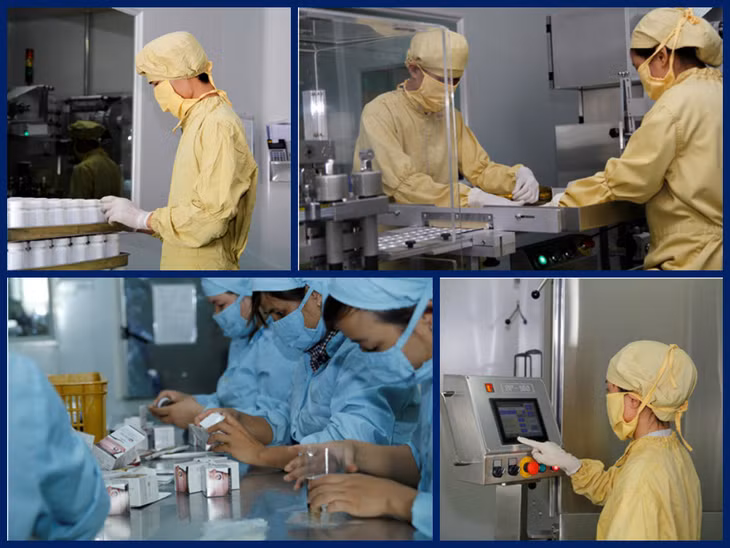 Cả nước mới chỉ có 300 cơ sở sản xuất TPCN đạt chuẩn GMP. Ảnh minh họa