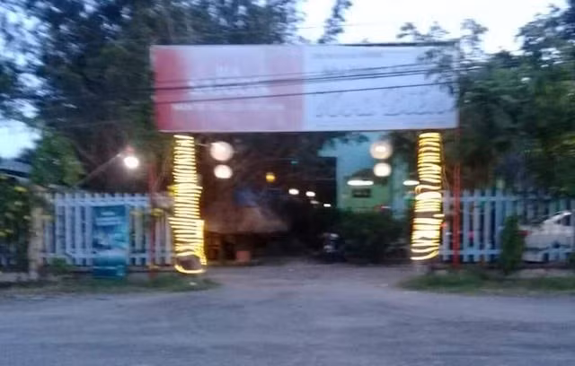 Nhà hàng Hoa Biển, nơi xảy ra vụ án mạng. Ảnh: C.A.
