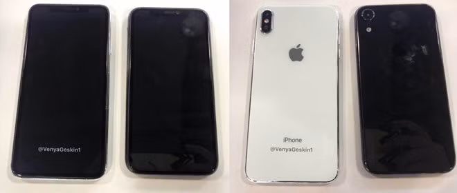 iPhone X Plus và iPhone 6,1 inch đã xuất hiện hàng giả. Ảnh: Benjamin Geskin.