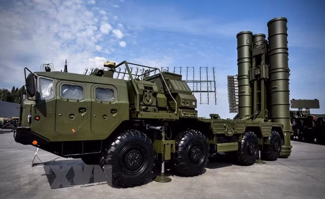 Hệ thống phòng không S-400 của Nga. (Nguồn: AFP/TTXVN)