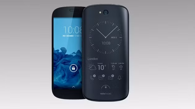 Yota Phone - smartphone đầu tiên có 2 màn hình.