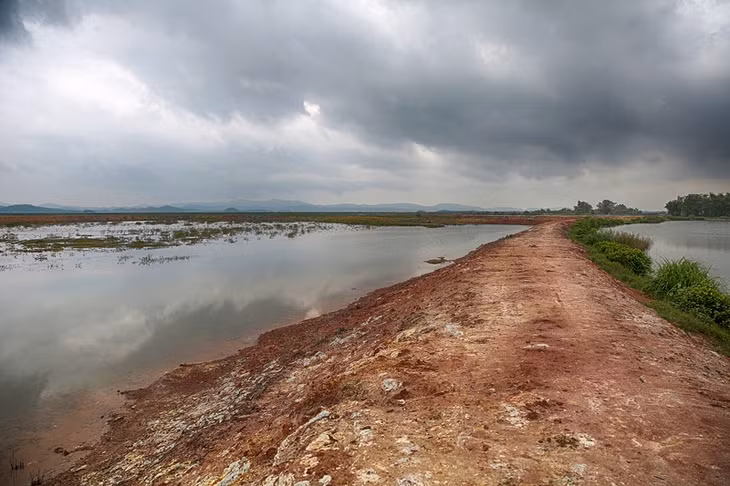 Đê biển xã Đồng Rui đảm bảo....